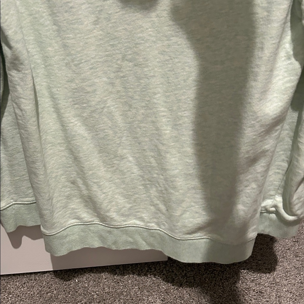 Vineyard Vines Mint and Navy Quilted Pullover - Picture 4 of 4